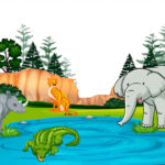 El elefante y el gran lago