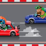 La carrera mágica de Mario Kart